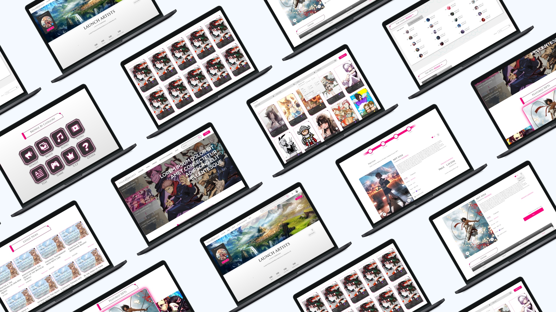 PolkaFantasy NFT Marketplace